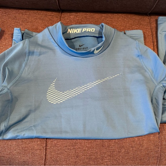 Nike Other - Nike Pro Blue Youth Dri Fit XL Long Sleeve Shirt